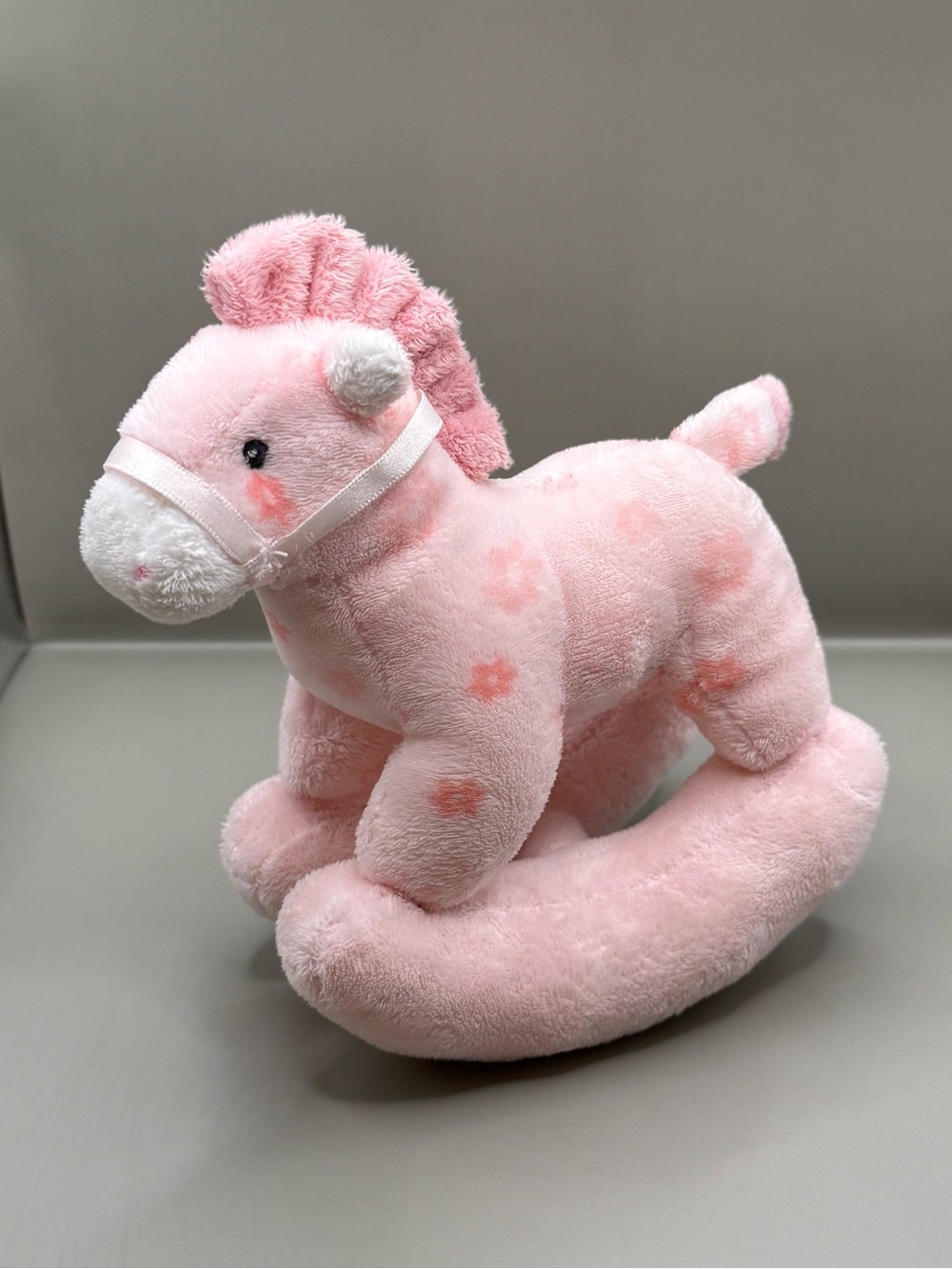 Vintage Ty Pluffies Tylux Rockinghorse Plush Stuffed Animal Baby Toy Rare